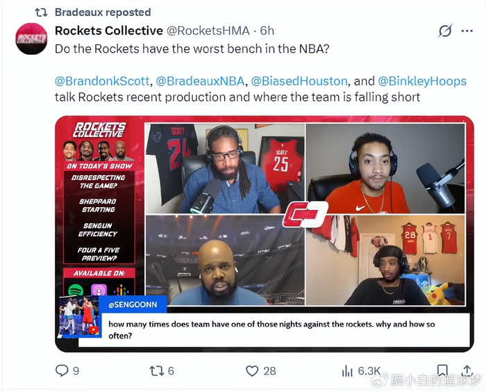 杜兰特数据超越历史，火箭队内裂痕浮现